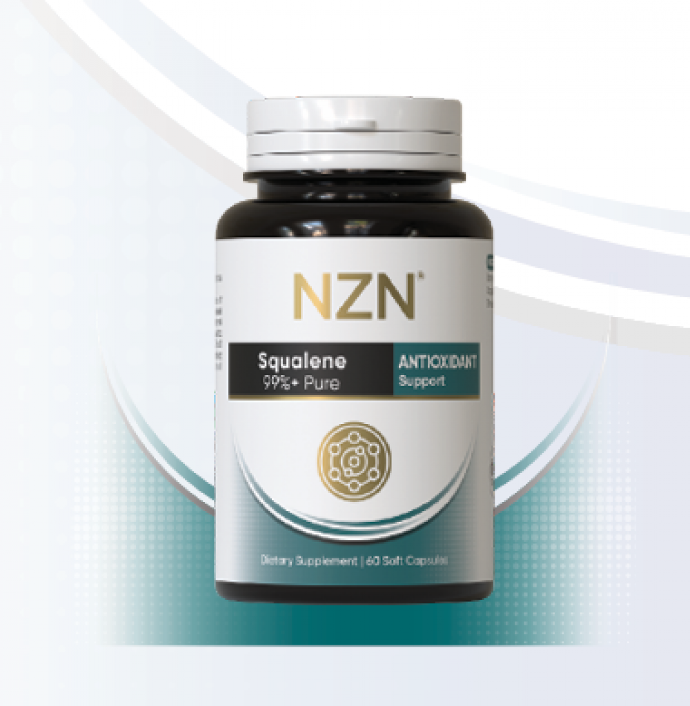 【NZN买三赠一】 NZN 99%高纯度角鲨烯软胶囊（60粒）