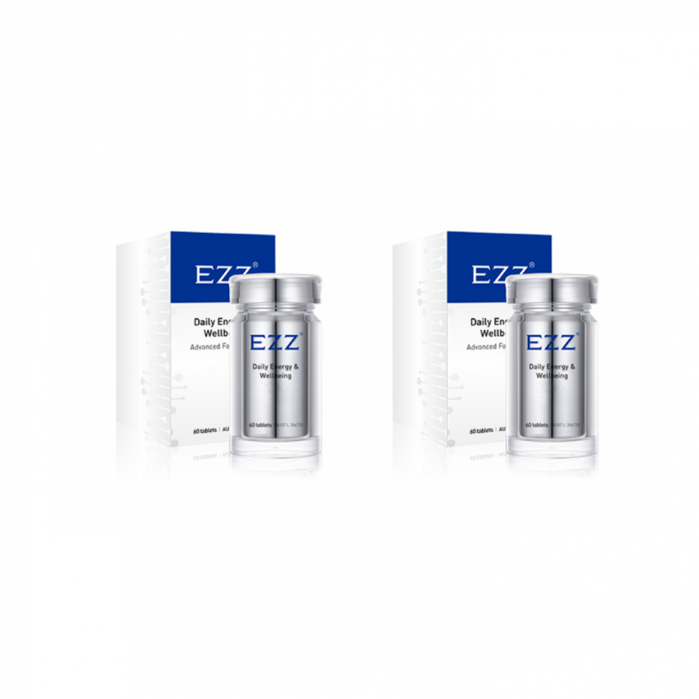 【包邮】EZZ 能量片 60粒 / 瓶（2瓶装）（厂家建议2瓶一疗程）