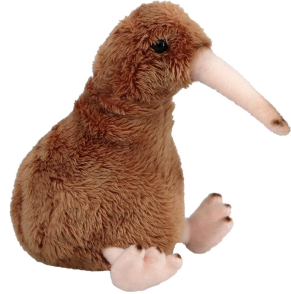 迷你棕色 Kiwi 几维鸟手偶（12cm）