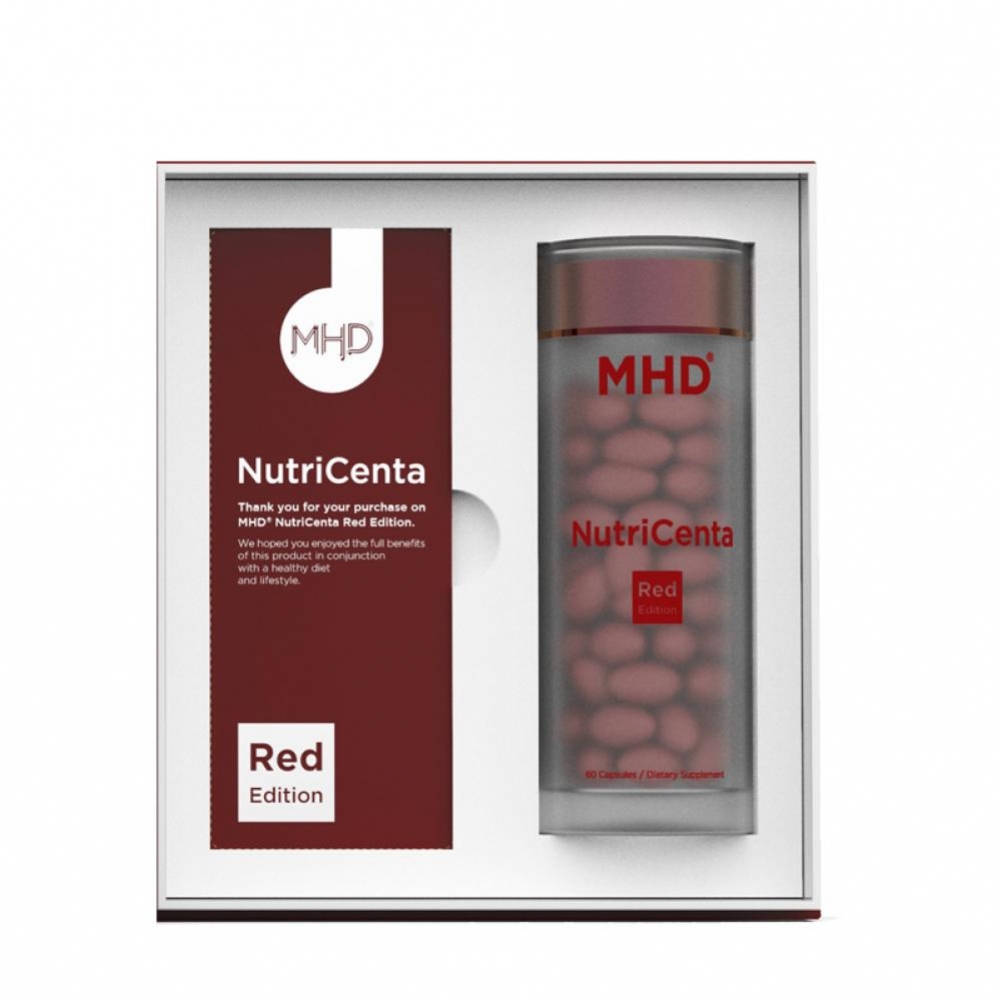 【包邮】MHD 红版鹿胎盘素胶囊小红丸 60粒礼盒