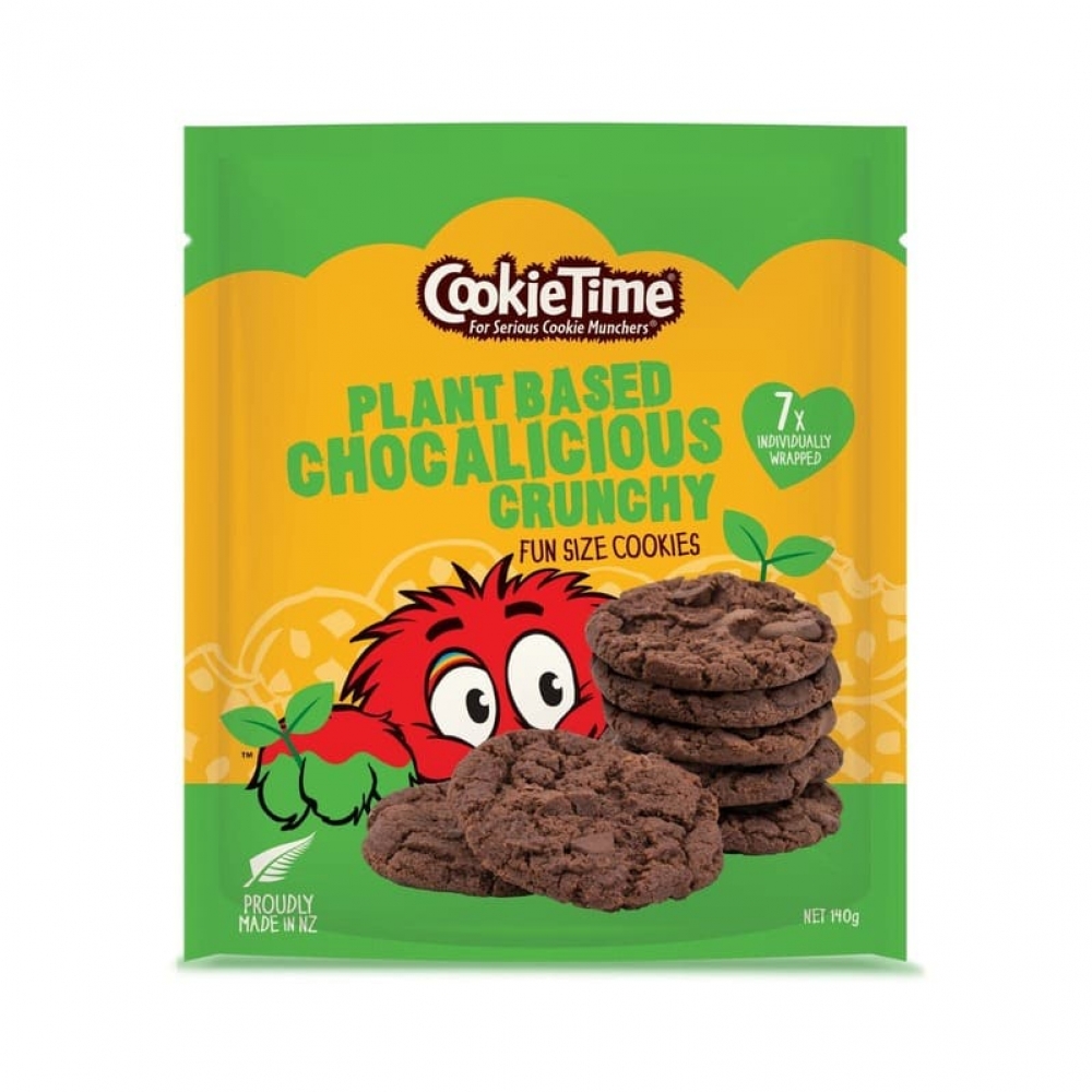 Cookie Time 植物基黑巧克力脆曲奇饼干（7包/袋）