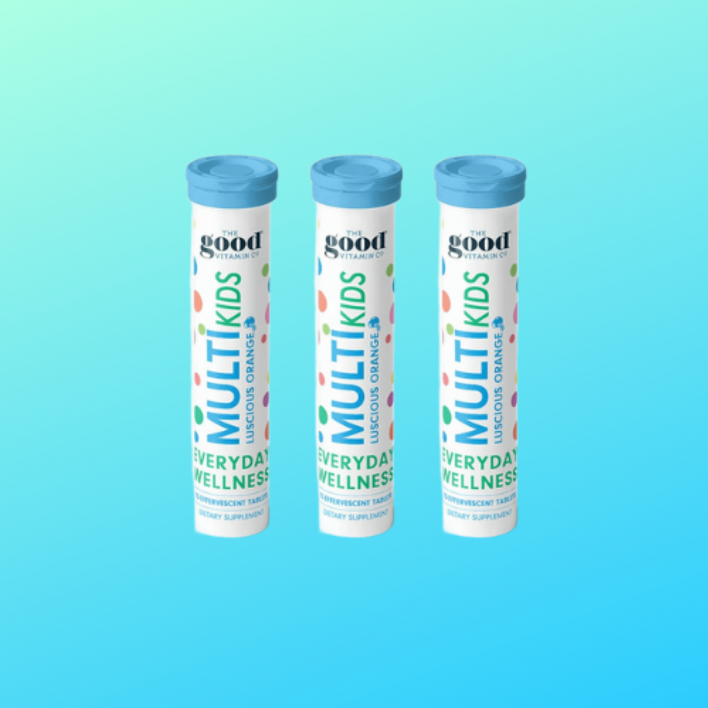Good 儿童复合维生素泡腾片（橙味 15 片装）（3管装）