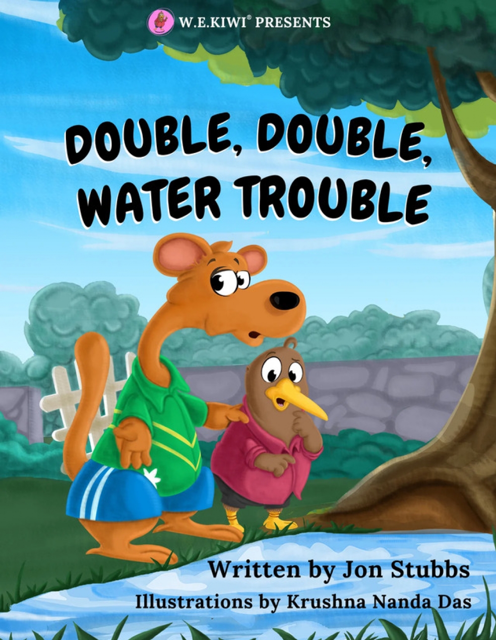 新西兰《水淹花园大作战》趣味亲子绘本  （轻松打好英语基础）