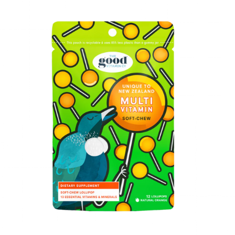 Good Vitamin 儿童综合维他命软嚼棒棒糖 12支装