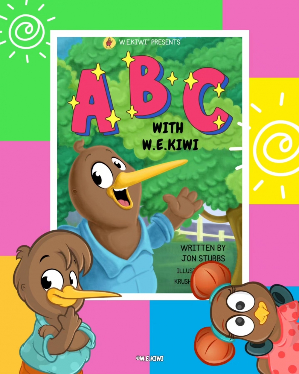 新西兰奇异鸟ABC启蒙绘本（轻松打好英语基础）