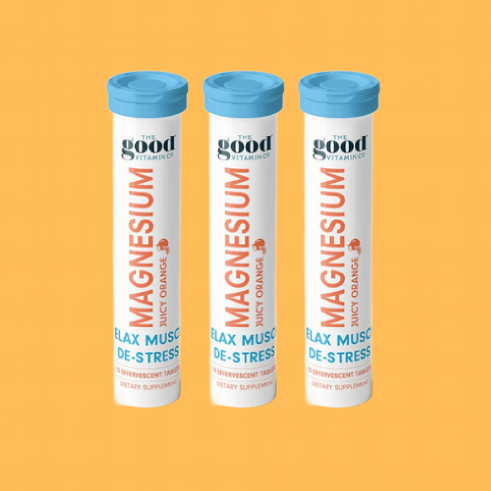 Good Magnesium 活力镁泡腾片（橙味）15片/管（3管装）