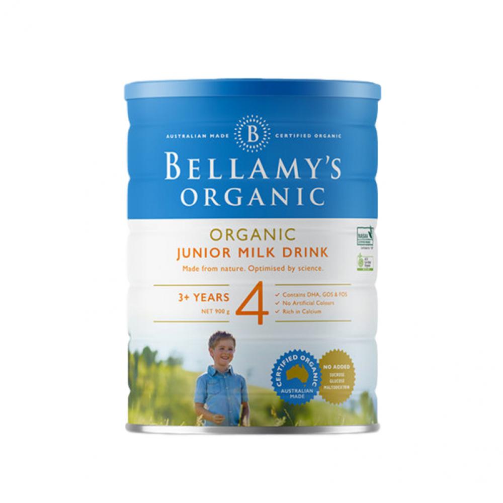 【包邮】贝拉米Bellamy有机婴儿奶粉四段6罐