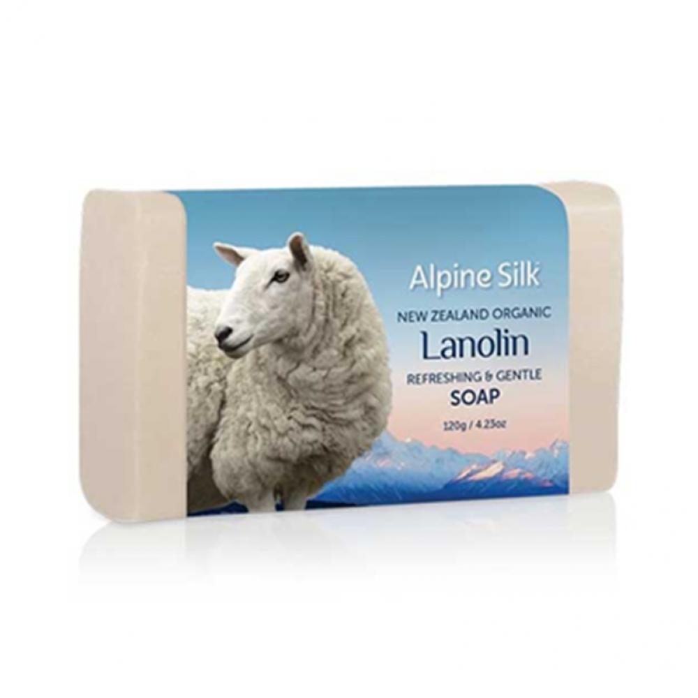 Alpine Silk 羊毛脂清新温和皂 120g