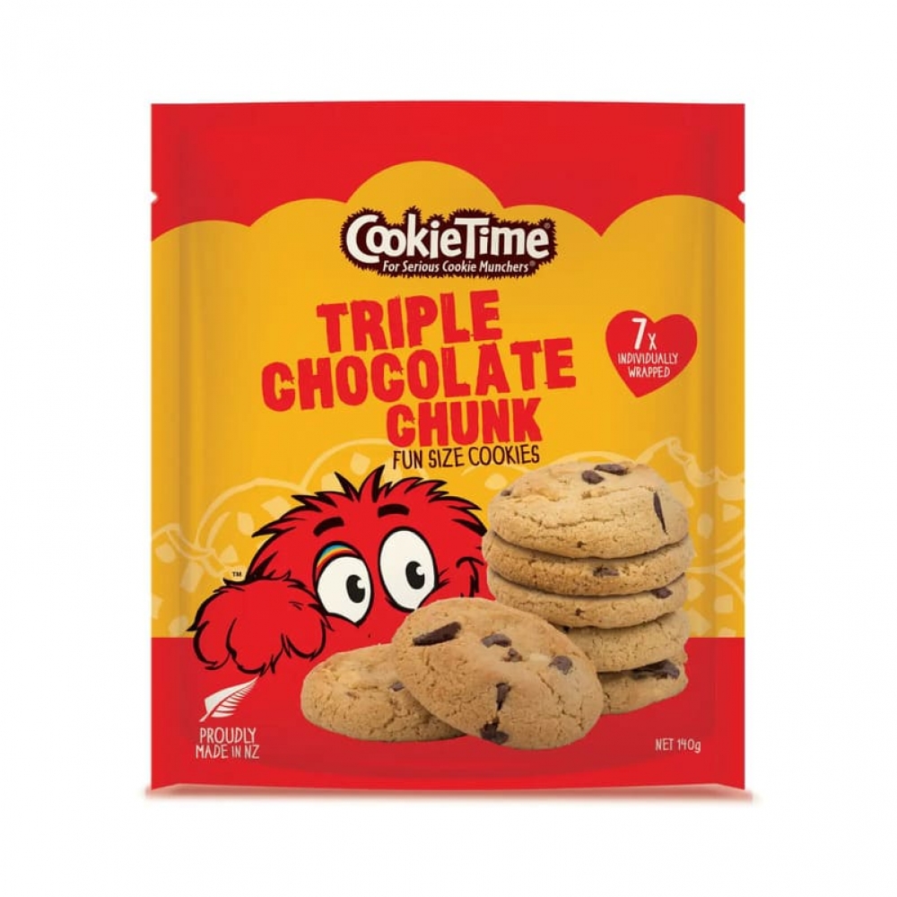 Cookie Time 三重巧克力曲奇饼干（7包/袋）