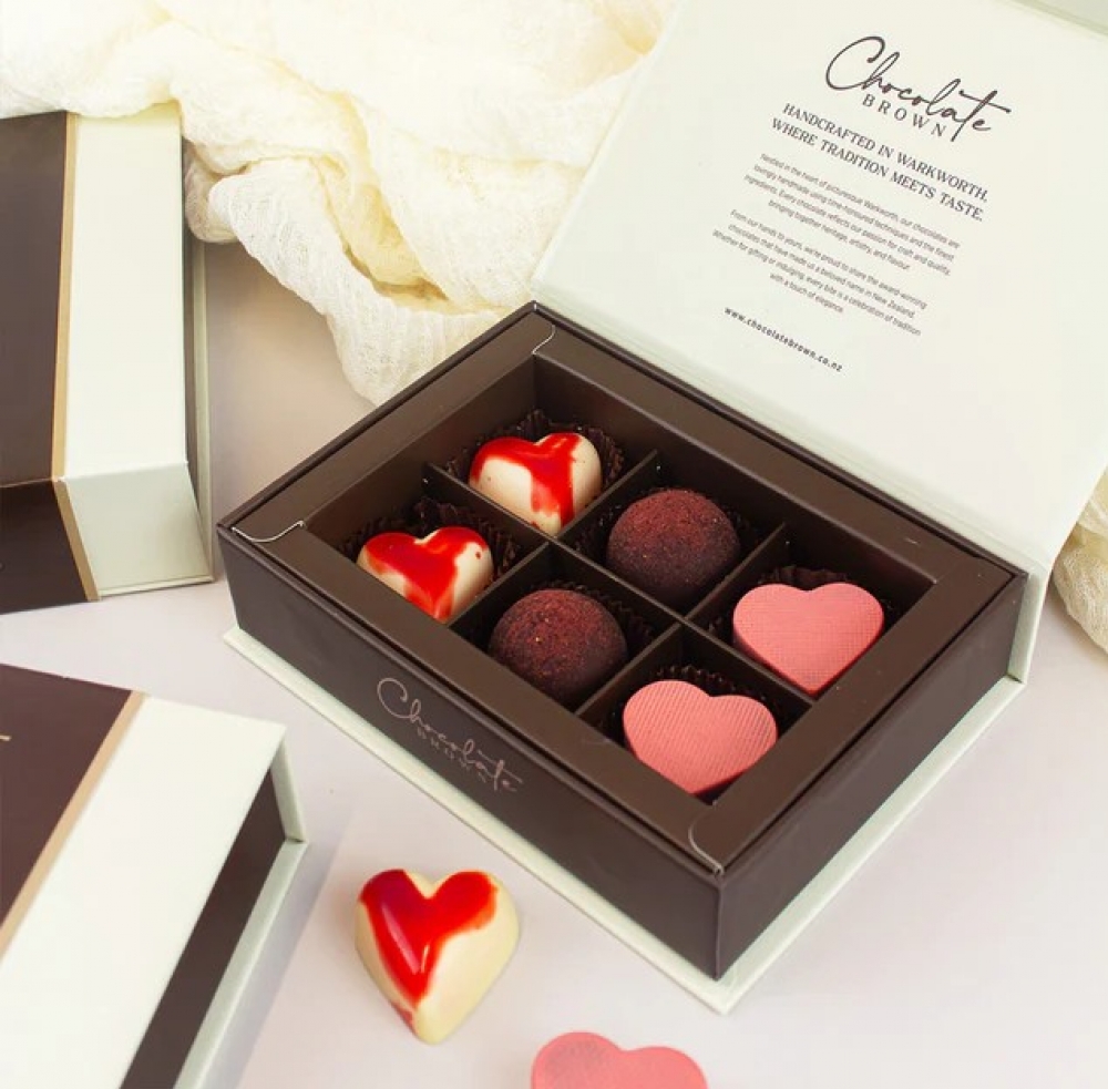 新西兰浪漫甜蜜巧克力礼盒（6颗装）