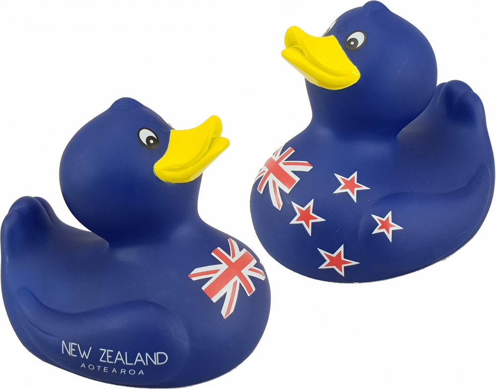 新西兰国旗小鸭浴室玩具（NZ Flag Bath Duck）