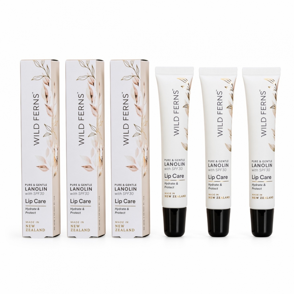 【Parrs满$80赠礼盒+买三赠一可混搭】 Parrs 帕氏 绵羊油S防晒润唇膏 SPF30 (15ml)（3支装）