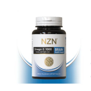 【NZN买三赠一】 NZN 高纯度深海鱼油胶囊 – 每粒1000mg (60粒/瓶)
