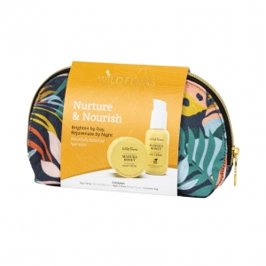 【同品牌满$70赠1护手霜】 帕氏Wildferns 麦卢卡蜂蜜护肤化妆包套装（日霜/晚霜/化妆包）