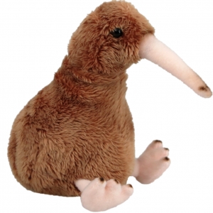 迷你棕色 Kiwi 几维鸟手偶（12cm）