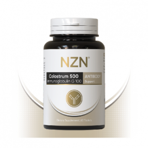 【NZN买三赠一】 NZN 牛初乳咀嚼片 (60粒/瓶)