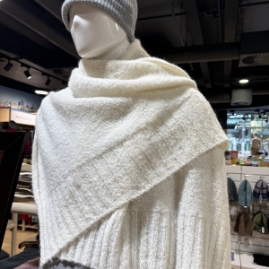 Kapeka 羊驼毛休闲大披肩/围毯（3色可选）