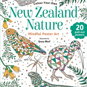 【绘本】 新西兰自然风光艺术可拆卸海报（New Zealand Nature Art Poster）