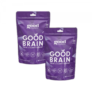 Good Vitamin 成人植物Omega脑部专注＆清晰软糖 28粒/包（2包装）