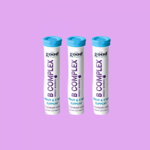 Good B族复合维生素泡腾片（混合莓果味 15片装）(3管装)