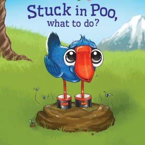 【绘本】 新西兰英文绘本《踩进牛粪了，怎么办？》《Stuck in Poo, What to Do?》