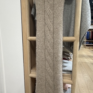 Kapeka 羊驼毛麻花围巾（3色可选）