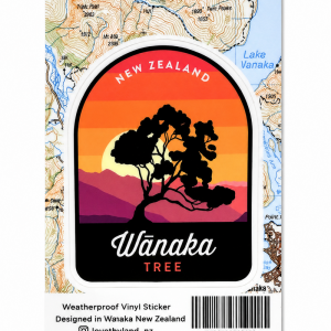 新西兰Wanaka Tree 瓦纳卡孤树贴纸  64 x82mm