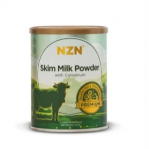 【NZN买三赠一】 NZN新西兰原装脱脂牛初乳奶粉（400克）每 25g 含 1000mg IgG 免疫球蛋白