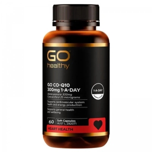 【同品牌买4赠1】 Go Healthy 高之源 辅酶Q10 300毫克60粒
