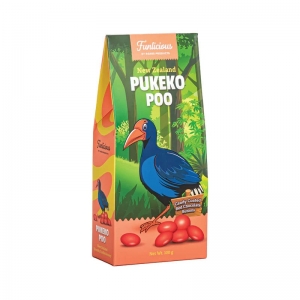 【同品牌巧克力买三赠一】 新西兰PUKEKO POO 创意趣味巧克力 100g