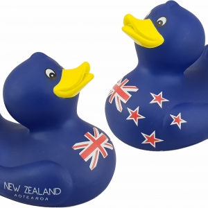 新西兰国旗小鸭浴室玩具（NZ Flag Bath Duck）
