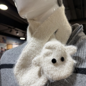 【KAPEKA买四赠一可混搭】 Kapeka 羊驼毛小羊围巾领结